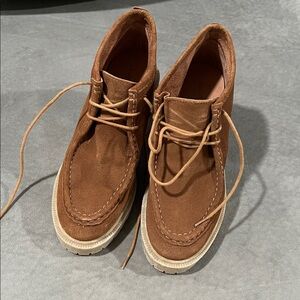 Lucky Brand Brown Suede Women's Shoes